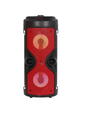 Barrel Bluetooth Audio High Power Subwoofer Radio TF Card Portable Speaker with Remote Control