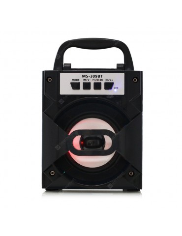 MS - 309BT Bluetooth Speaker with LED Lights