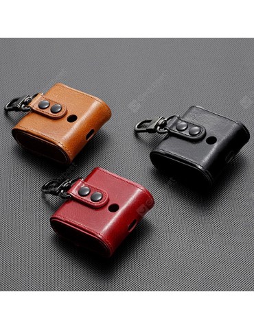 Leather Case Bluetooth Headset Cover for Apple Airpods