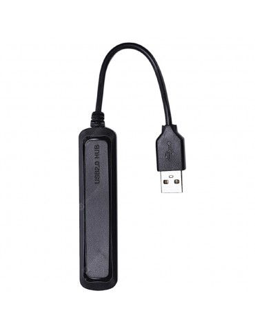 Male USB2.0 to Female 4-port USB2.0 HUB