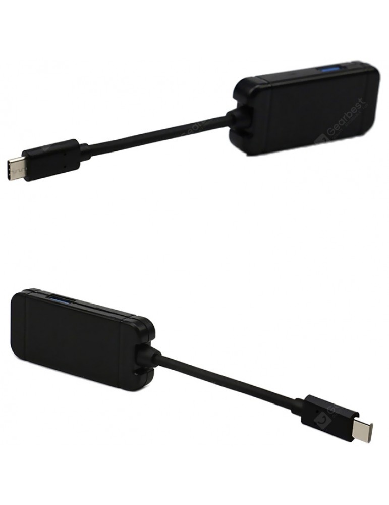 USB Accessories - USB Type-C to HDMI Converter Adapter with 1 USB 3.0 Port