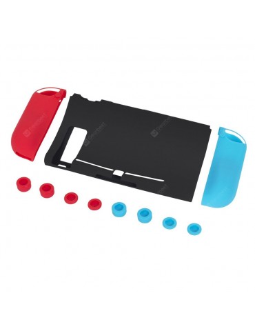 Silicone Gel Case Cover+Protective Silicone Joy-Con Controller Case for Nintendo Switch