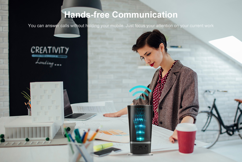 JY - 01BT Bluetooth Wireless Speaker Music Player Night Lamp- Black JY - 01BT Bluetooth Wireless Speaker Music Player Night Lamp- Black