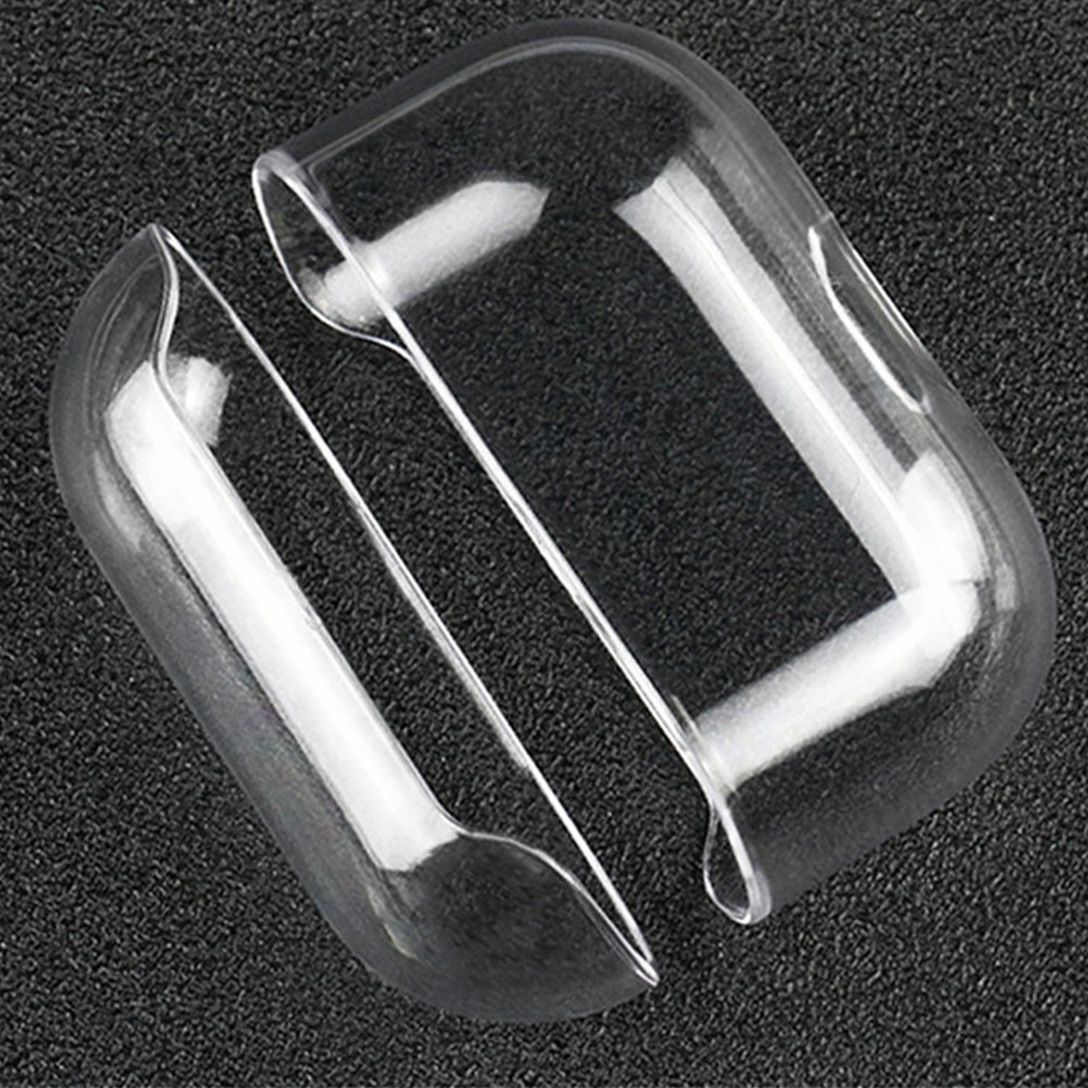 Transparent Hard PC Case for Airpods Pro Replacement Accessories Wireless Headphone Case- Transparent Transparent Hard PC Case for Airpods Pro Replacement Accessories Wireless Headphone Case- Transparent