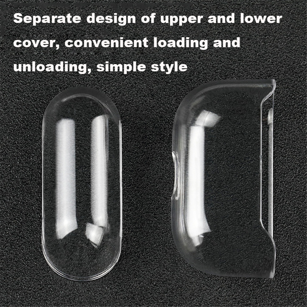 Transparent Hard PC Case for Airpods Pro Replacement Accessories Wireless Headphone Case- Transparent Transparent Hard PC Case for Airpods Pro Replacement Accessories Wireless Headphone Case- Transparent