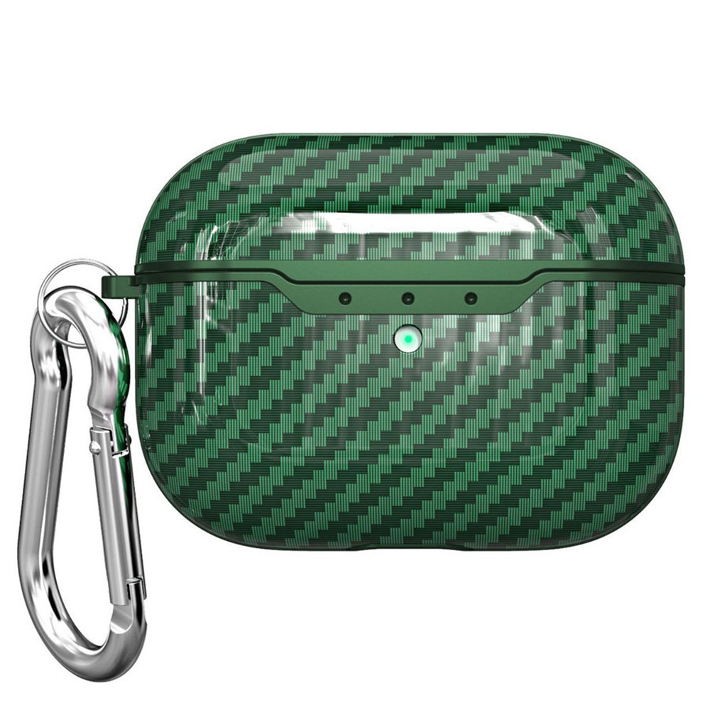 Luxury Earphones Protective Case Cover for AirPods Pro Replacement Accessories - Dark Forest Green Luxury Earphones Protective Case Cover for AirPods Pro Replacement Accessories - Dark Forest Green