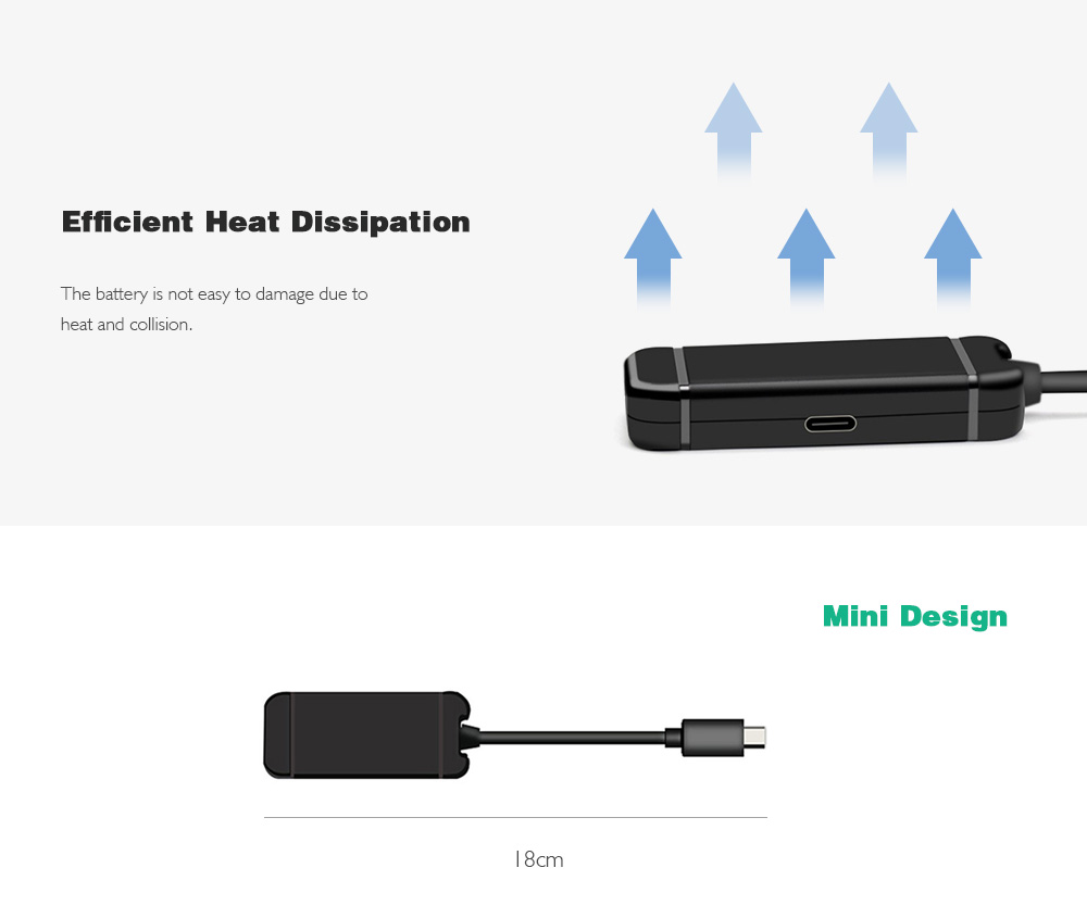 USB Type-C to HDMI Adapter Converter with 1 USB 3.0 Port- Black