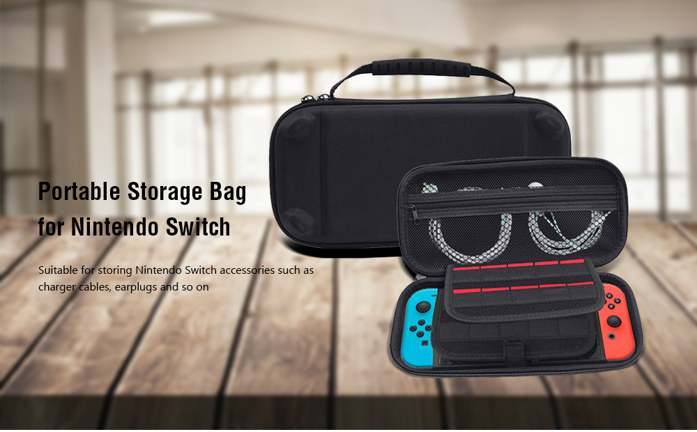 Host Storage Bag for Nintendo Switch- Black Host Storage Bag for Nintendo Switch- Black