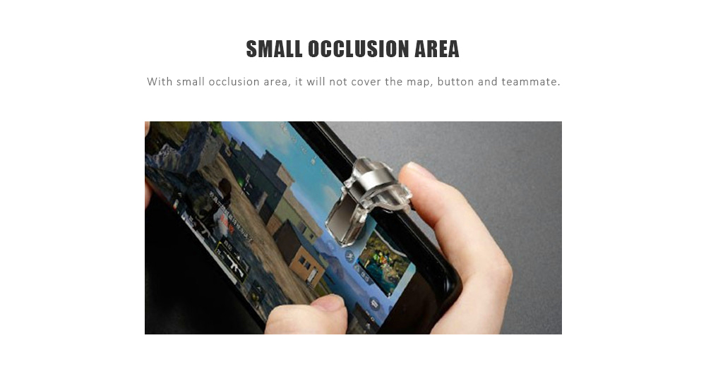 Sensitive Shooting Aim Trigger Game Controller 2pcs - Black Sensitive Shooting Aim Trigger Game Controller 2pcs - Black