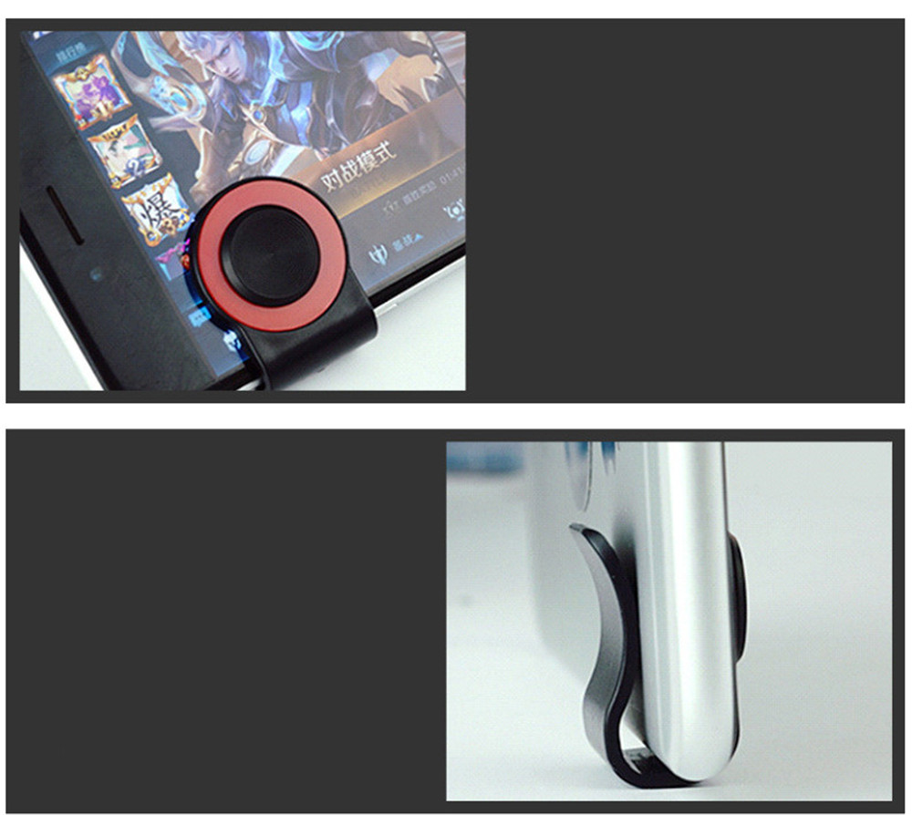 1PCS The Shooter Game Controller for Android Smartphones- Red 1PCS The Shooter Game Controller for Android Smartphones- Red